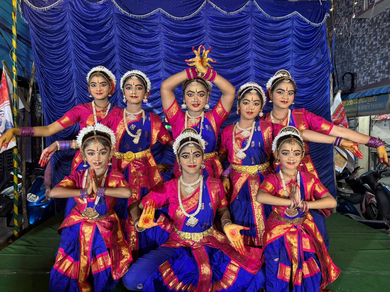 Stage Performance Recital with Mudras