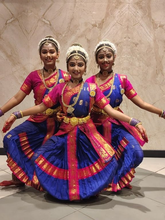 Performance Preparation — representative Kuchipudi imagery