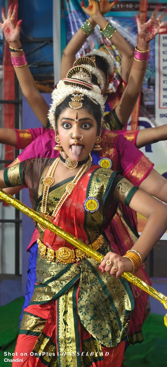 Developing Technique — representative Kuchipudi imagery